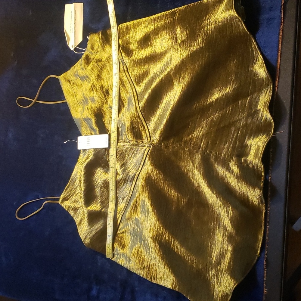 NWT Large Anthropologie Green Camisole